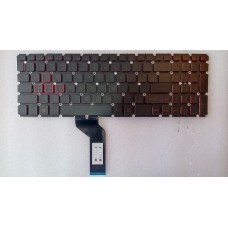 Teclado all RED KEYS + 4-RED GAMING KEYBOARD ONLY Enter Horizontal 28-pins